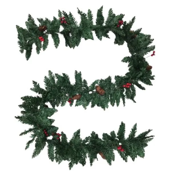 Yılbaşı Garland Süs Kokinalı Kozalaklı 270 cm 24 cm