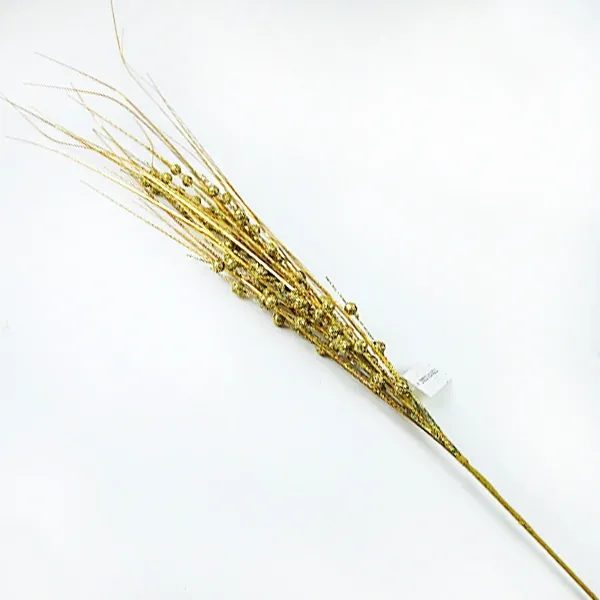 Yılbaşı Gold Simli Kokinalı Yapay Dal (90 cm - 1 Adet)