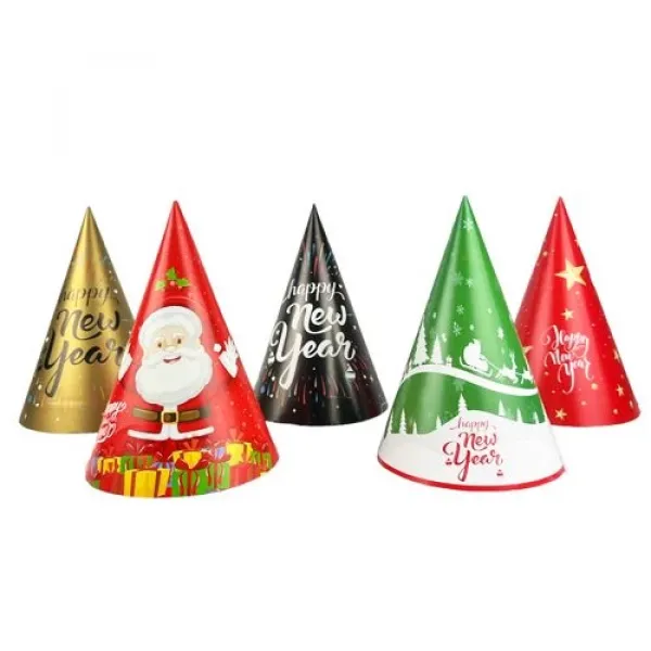 Yılbaşı Happy New Year Şapka (6 adet)