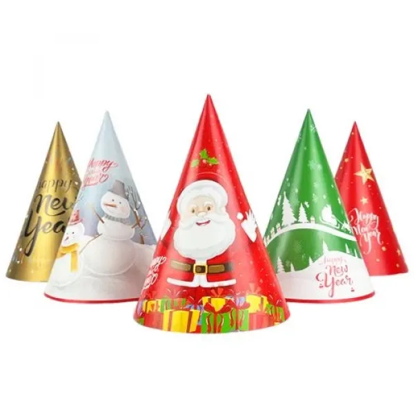 Yılbaşı Happy New Year Şapka (6 adet)