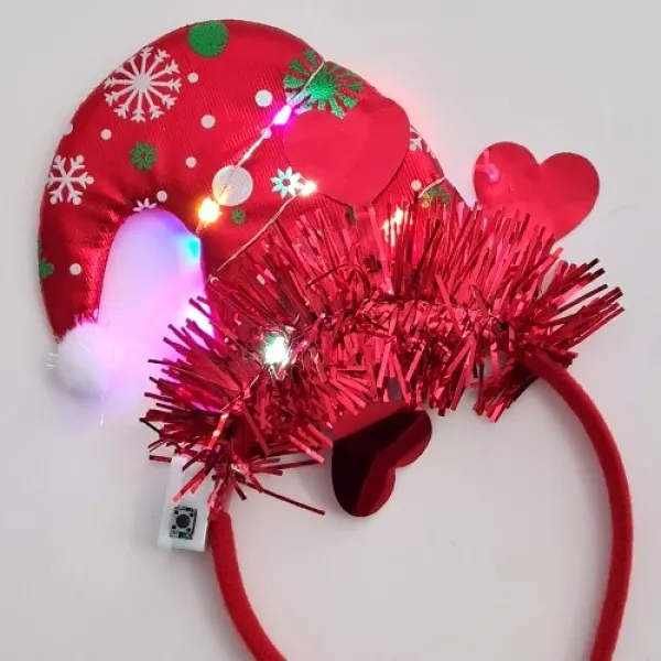 Yılbaşı ışıklı Noel Tacı 1 Adet