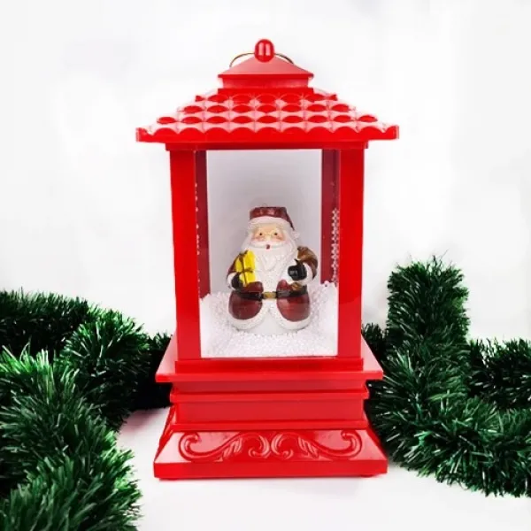 Yılbaşı Kar Küresi Sokak Lambası USB Girişli ışıklı