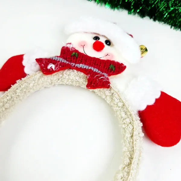 Yılbaşı Kardan Adam Zilli Taç Lüks (1 Adet)