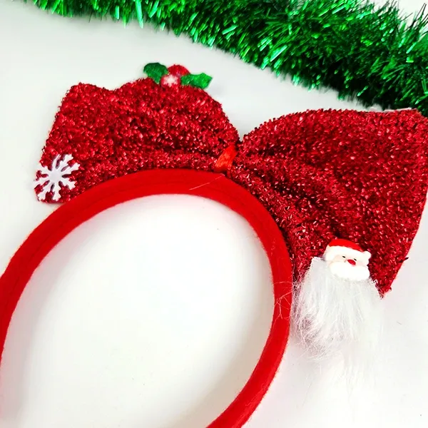 Yılbaşı Fiyonk Taç Kırmızı (1 Adet)