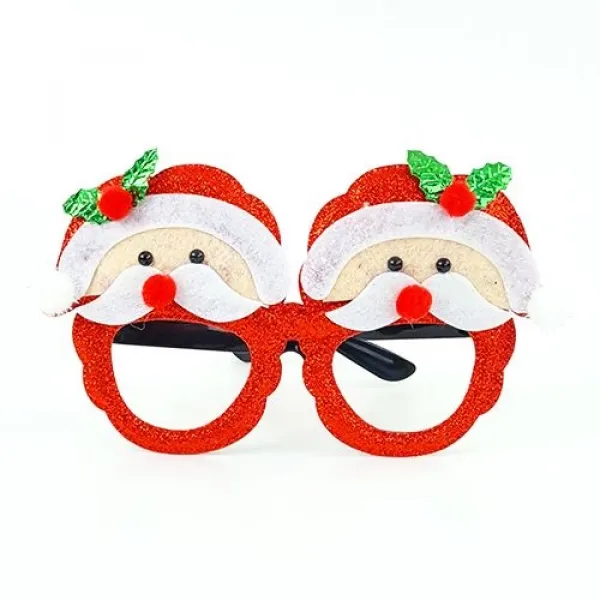 Yılbaşı Noel Baba Figürlü Gözlük 1 Adet