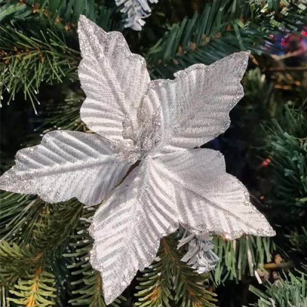 Yılbaşı Ponsetya Yapay Çiçek Beya 15 cm 1 Adet