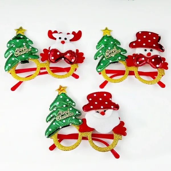 Yılbaşı Simli Figürlü Gözlük Çeşitleri (1 Adet)