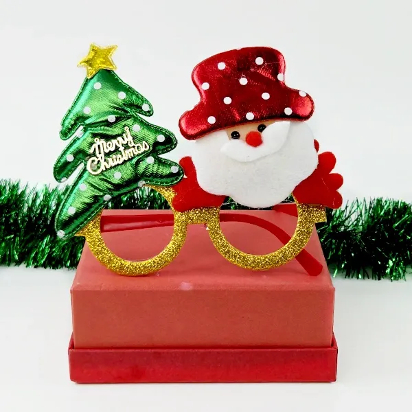 Yılbaşı Simli Figürlü Gözlük Çeşitleri (1 Adet)