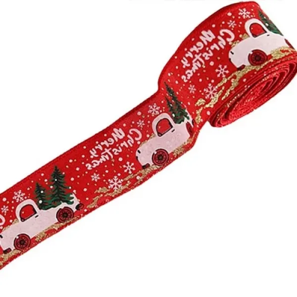 Yılbaşı Simli Kurdele 5 Metre 6 cm - 1 Adet