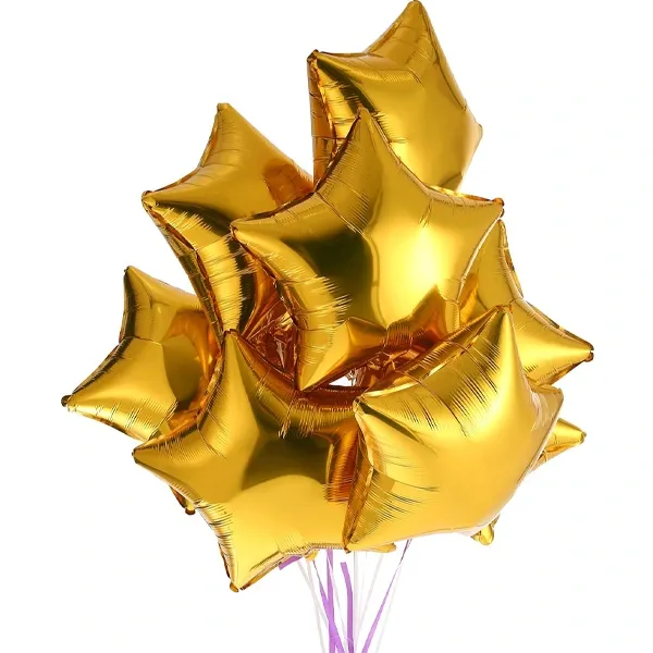 Yıldız Folyo Balon Gold (60 cm)