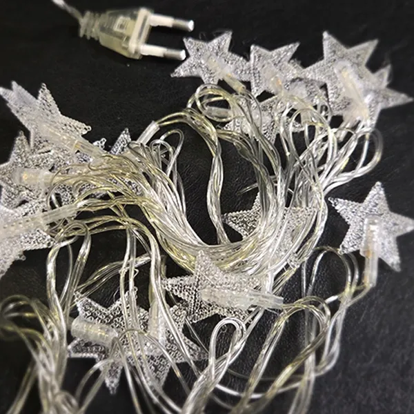 Yıldız Led Işık Fişli Gün ışığı (3 Metre)