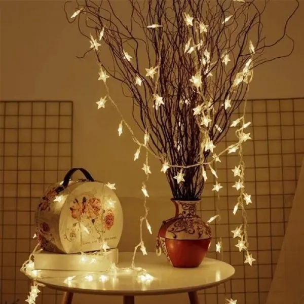 Yıldız Led Işık Fişli Gün ışığı (3 Metre)