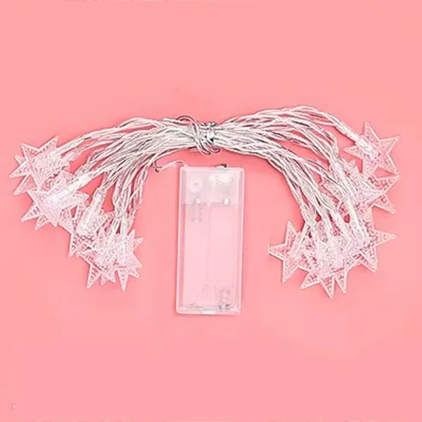 Yıldız Led ışık - Renk Gün ışığı Pilli (3 metre)