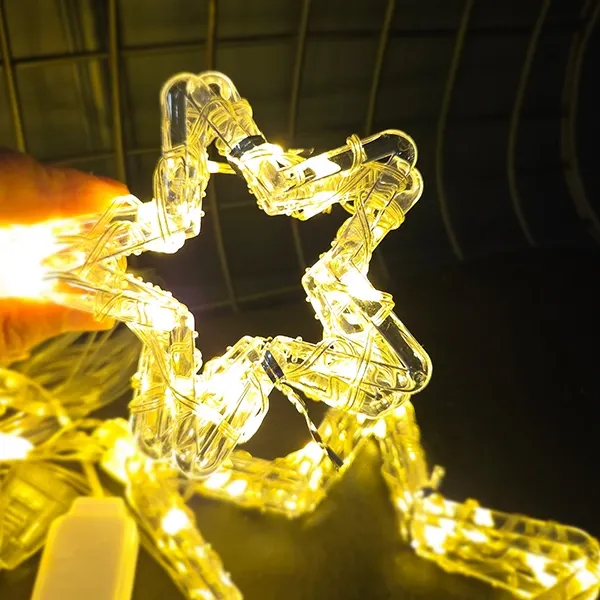 Yıldız Perde Led ışık Eklemeli Modüllü Fişli Gün ışığı (3 Metre)