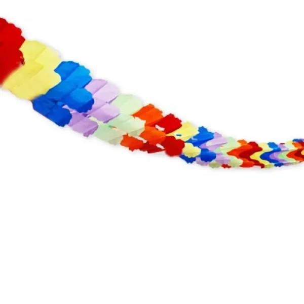 Zincir Kağıt Süs Renkli (280 cm)