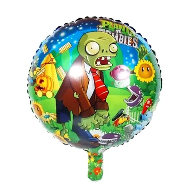Zombi Plants Folyo Balon 45 cm