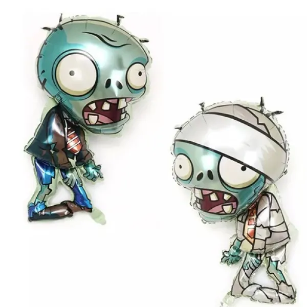 Zombi Plants Folyo Balon Seti 5li