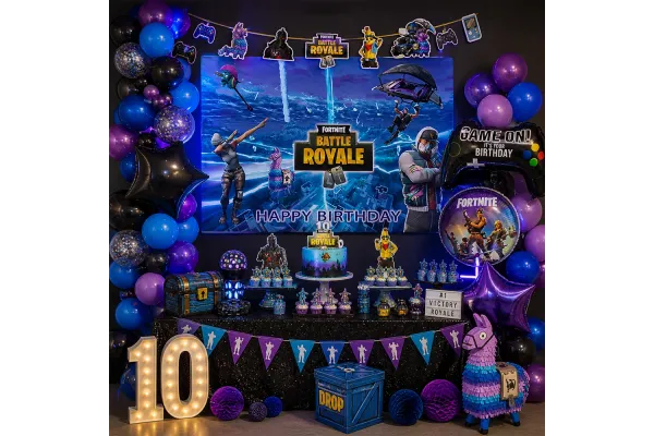 Fortnite Doğum Günü Parti Konsepti Fikir ve Öneriler