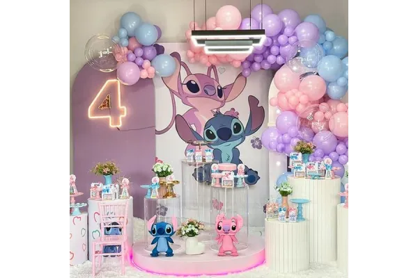 Lilo ve Stitch Doğum Günü Konsepti - Parti Malzemeleri