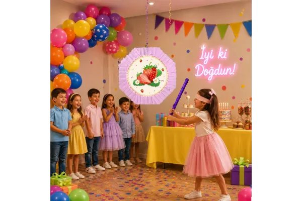 Çocuk Doğum Günlerinde Pinyata Kullanımı ve Parti Fikirleri
