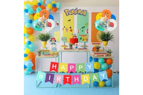 Pokemon Doğum Günü Partisi Nasıl Hazırlanır? | Tema & Süs Önerileri