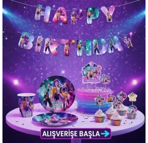 K-pop Demon Hunters konsept doğum günü