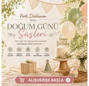 Doğum Günü Süsleri