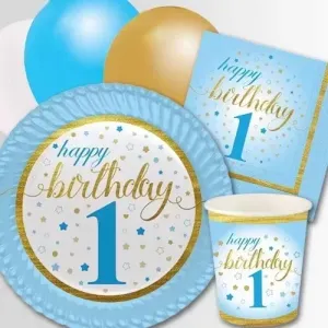 1 Yaş Yıldızlı Mavi