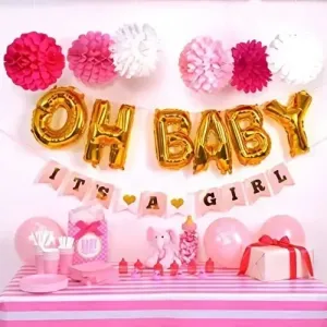 Baby Shower JOY Pink