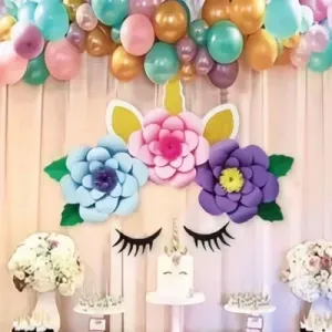 Dekor Kağıt Çiçekler