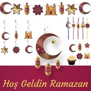 Ramazan Süsleri Bordo