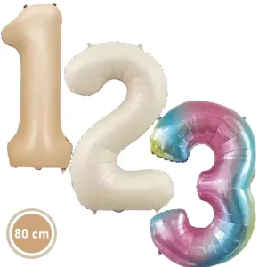 Rakam Folyo Balon 80 cm