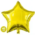 !TOPTAN! Yıldız Folyo Balon Gold (45 cm)