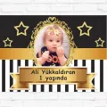 1 Yaş Doğum Günü Parti Afiş 70*100 cm