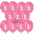1 Yaş Pembe Balon 100 adet