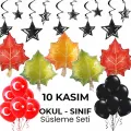 10 Kasım Okul - Sınıf Süsleme Seti