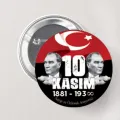 10 Kasım Rozeti 1 Adet
