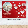 14 Şubat Sevgililer Günü Afişi 70*100 cm