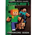 16 Sayfa Minecraft Boyama Kitabı Stickerlı 1 Adet