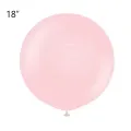 Jumbo Makaron Balon Pembe (18 inch / 45 cm)