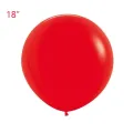 Kırmızı Pastel Jumbo Balon (18 inch / 45 cm)