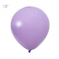 Lila Pastel Jumbo Balon (18 inch / 45 cm)