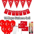 19 Mayıs Ev Okul İşyeri Süsleme Seti