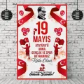 19 Mayıs Hatıra Afişi 100*150 cm