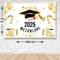 2025 Mezunları Arka Fon Afişi 70*100 cm