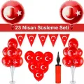 23 Nisan Balon Süsleme Seti