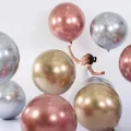 Jumbo Krom Balon Rose Gold (24 inch / 60 cm)
