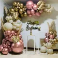 Jumbo Krom Balon Rose Gold (24 inch / 60 cm)
