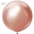 Jumbo Krom Balon Rose Gold (24 inch / 60 cm)