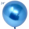 Jumbo Krom Balon Mavi (24 inch / 60 cm)